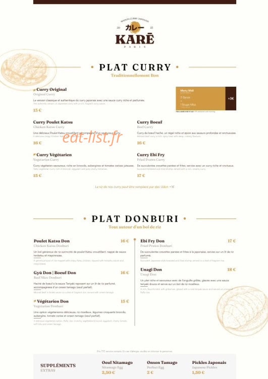 Kare — carte page 2