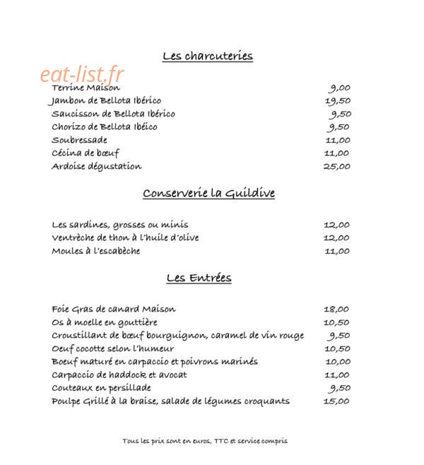 L'Abraise — carte page 1