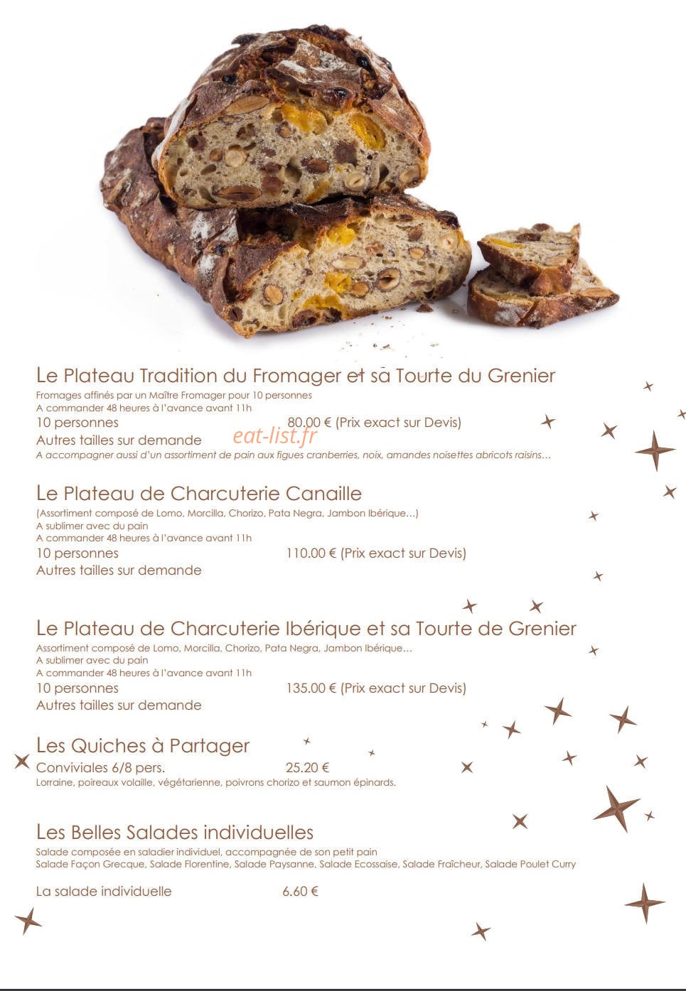 L' Etoile du berger — carte page 9