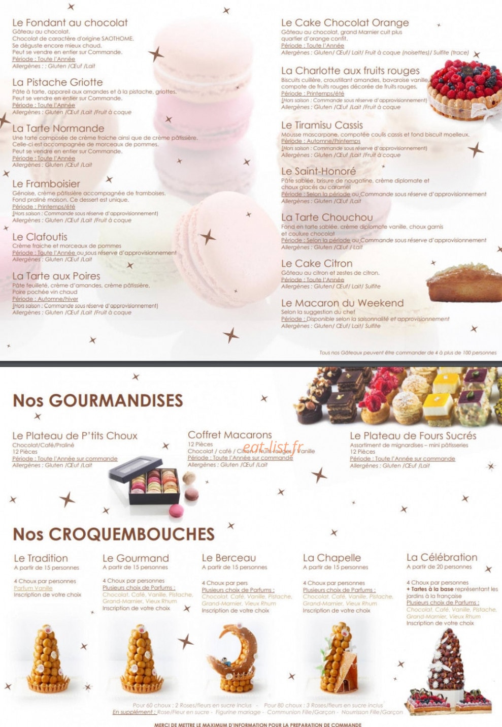 L' Etoile du berger — carte page 3