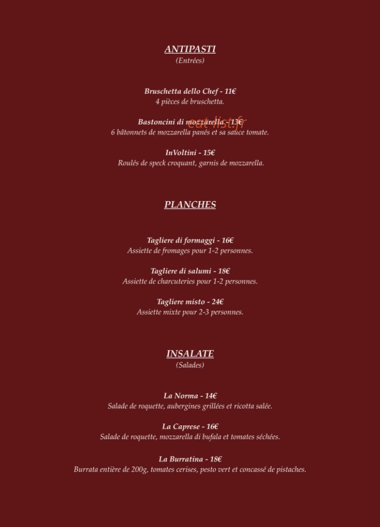 La Cava Voltini — carte page 2