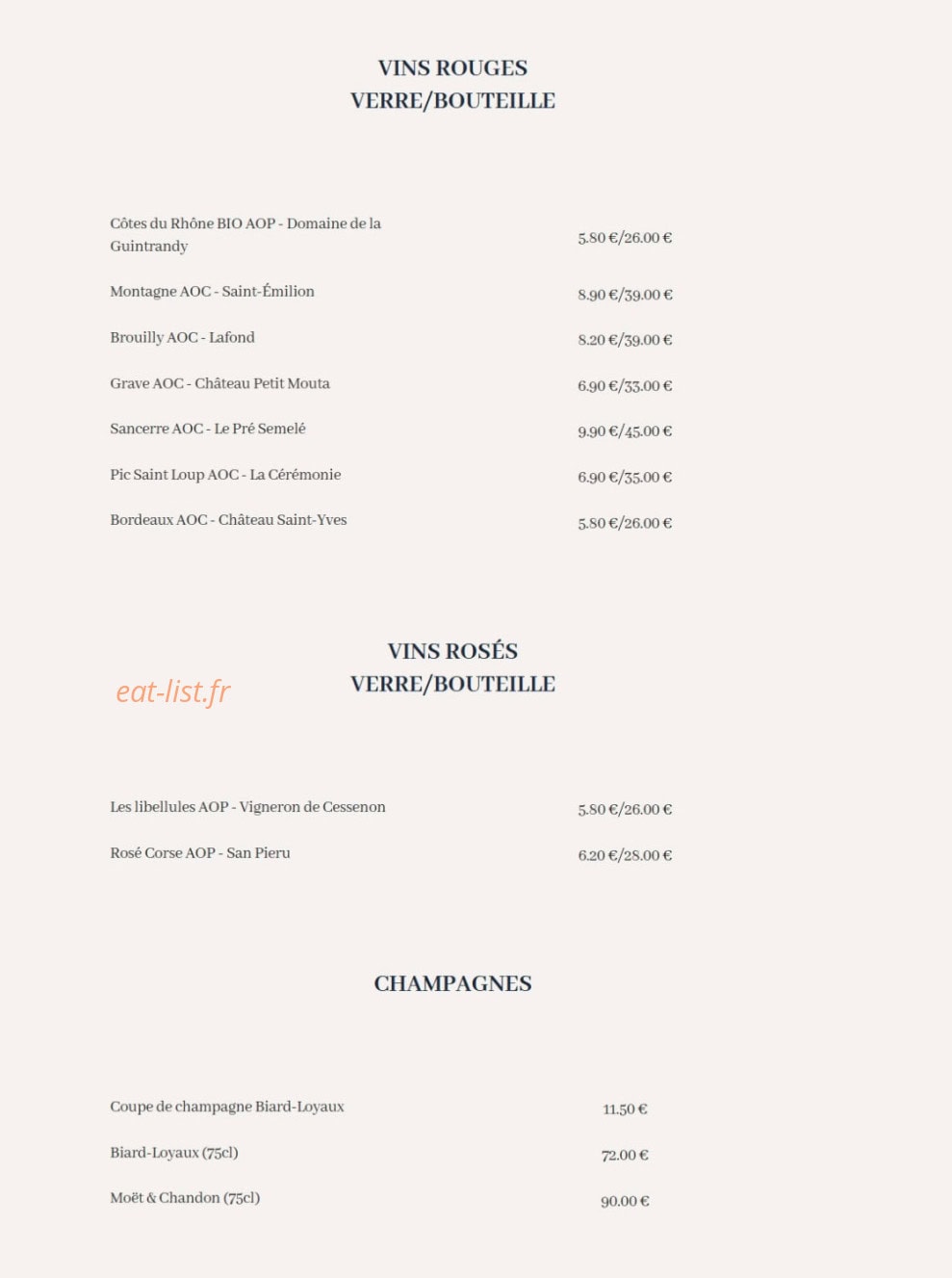 La Fontaine Saint Michel — carte page 8
