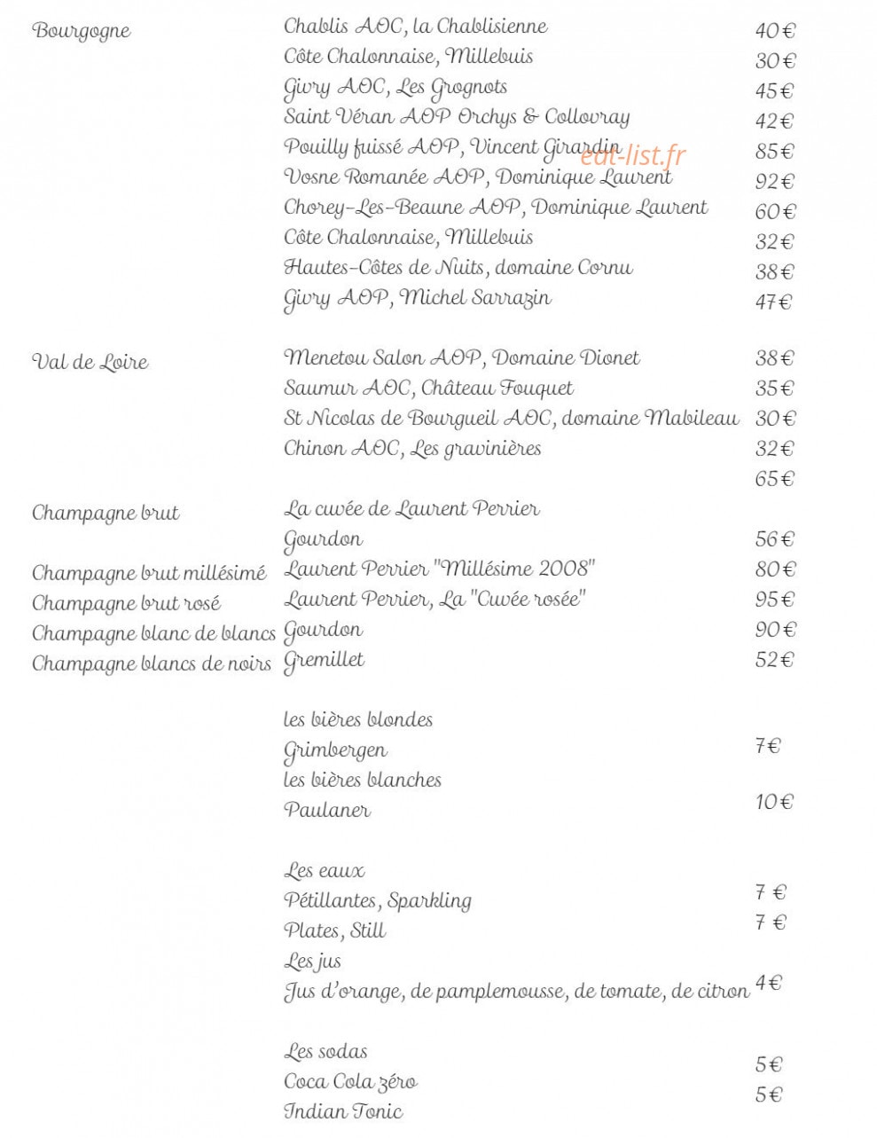 Le 27 Madame — carte page 3