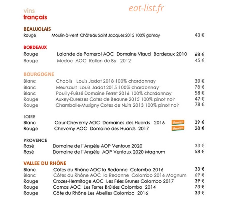 Le Cherche Midi — carte page 6