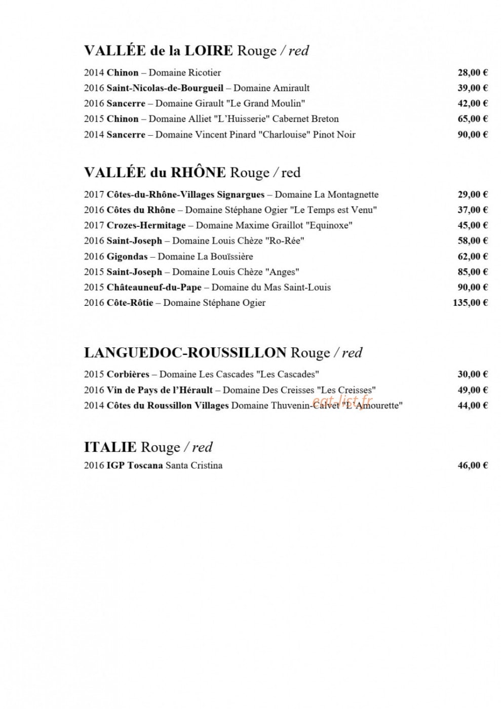 Le Christine — carte page 7