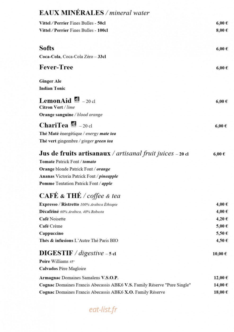 Le Christine — carte page 8