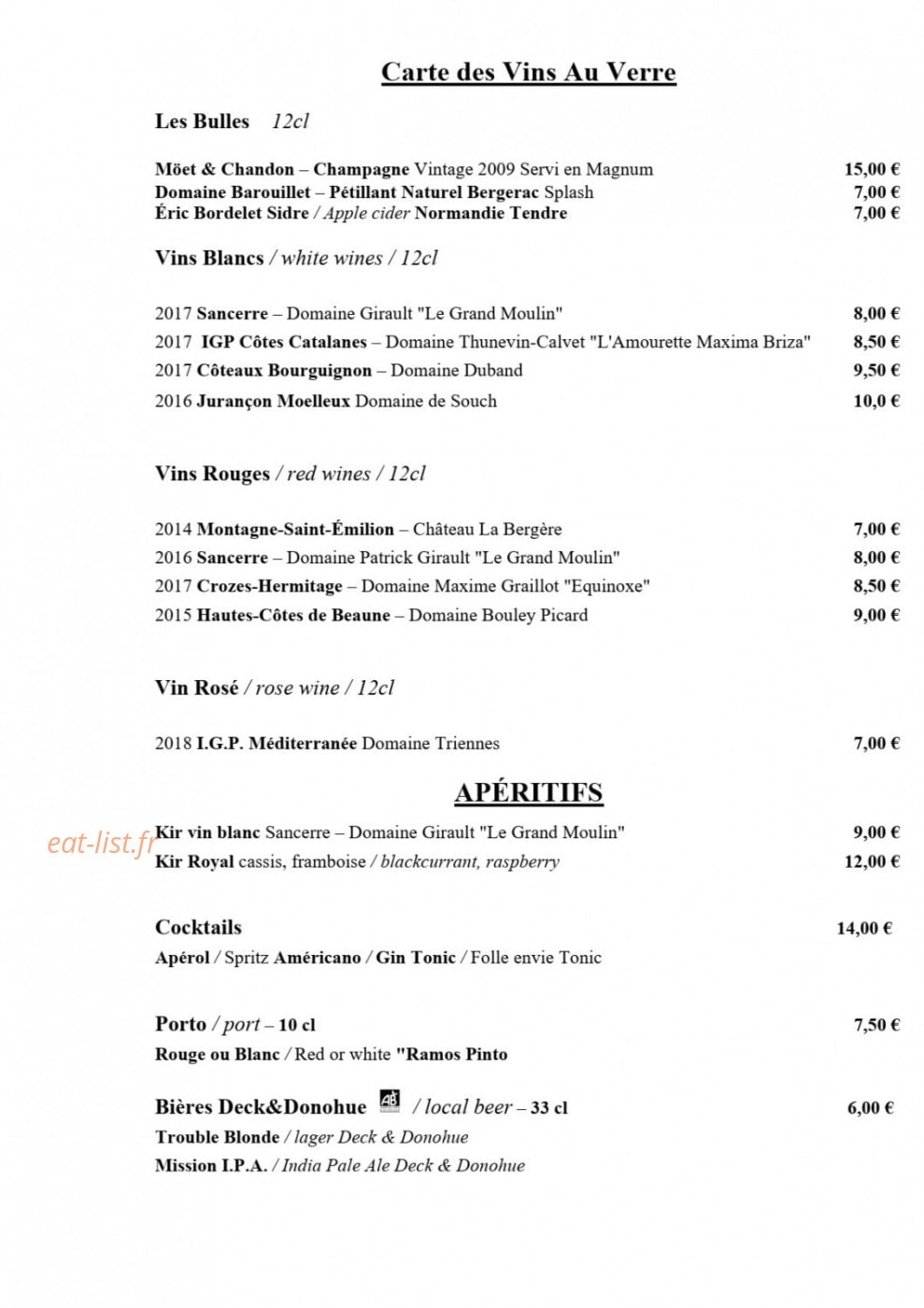 Le Christine — carte page 3