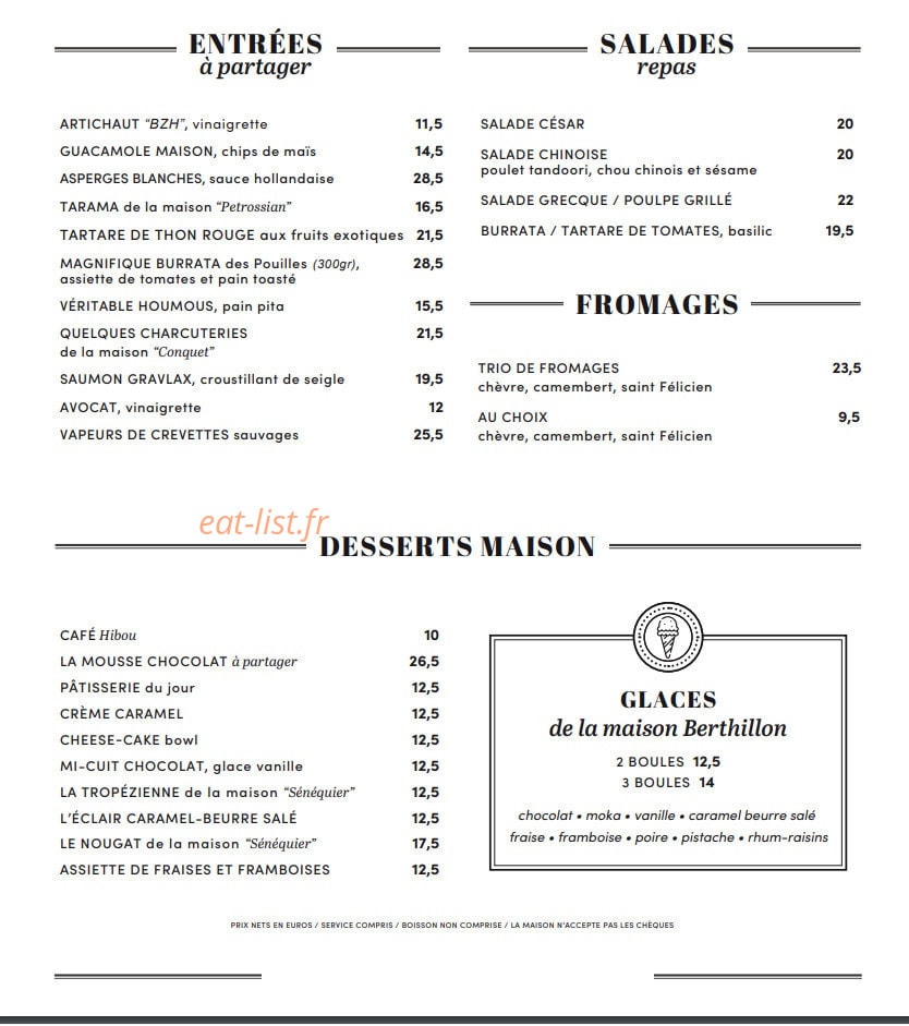 Le Hibou — carte page 1