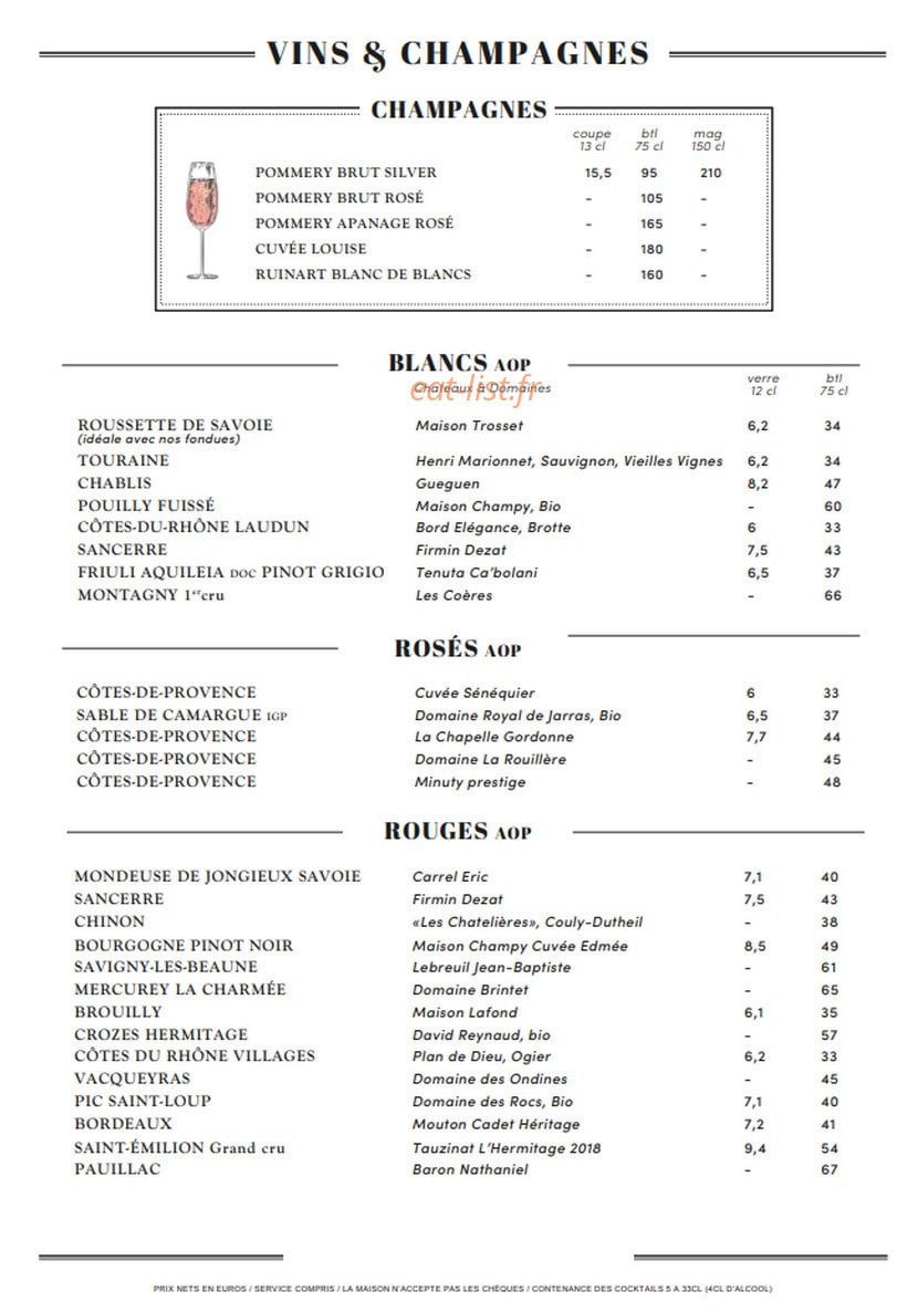 Le Hibou — carte page 6