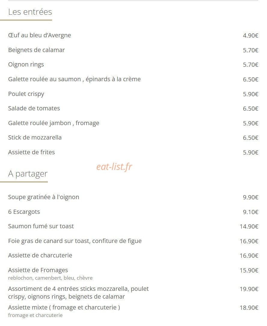Le Molière — carte page 2