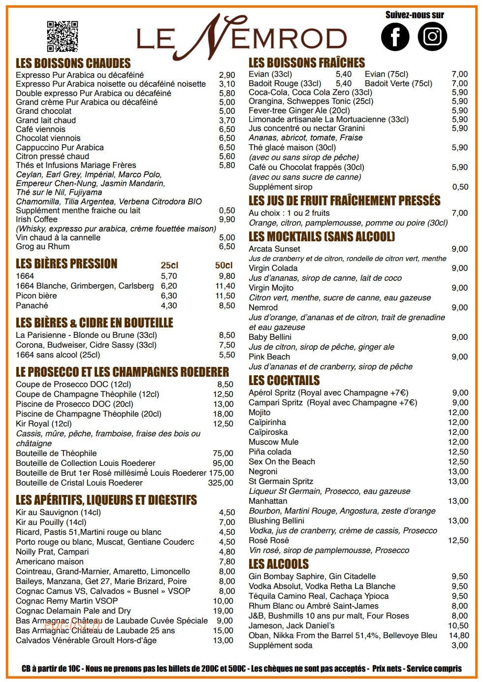 Le Nemrod — carte page 2