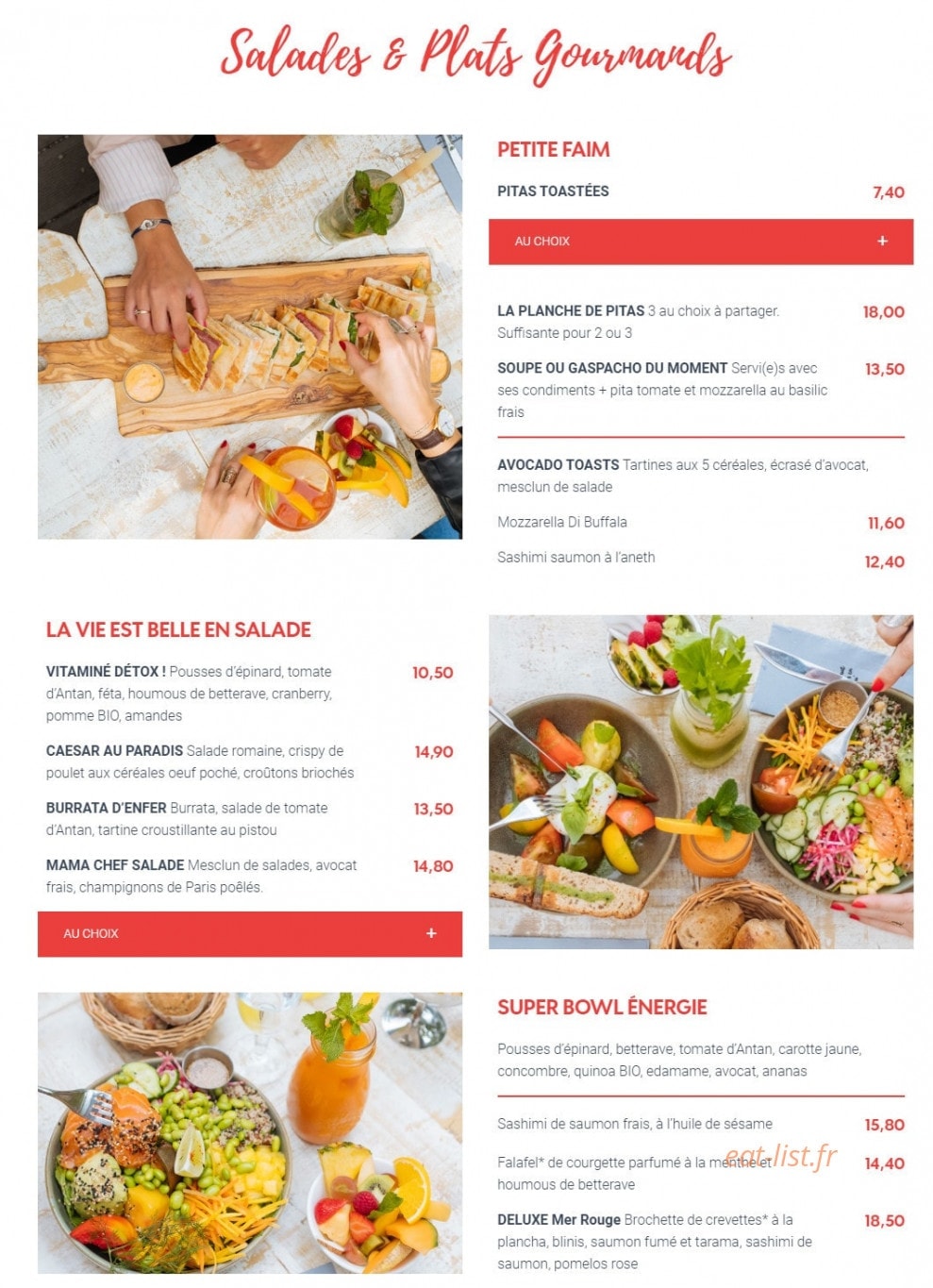 Carte Paradis Du Fruit Prix Le Paradis du Fruit à Paris 6 - menu et photos