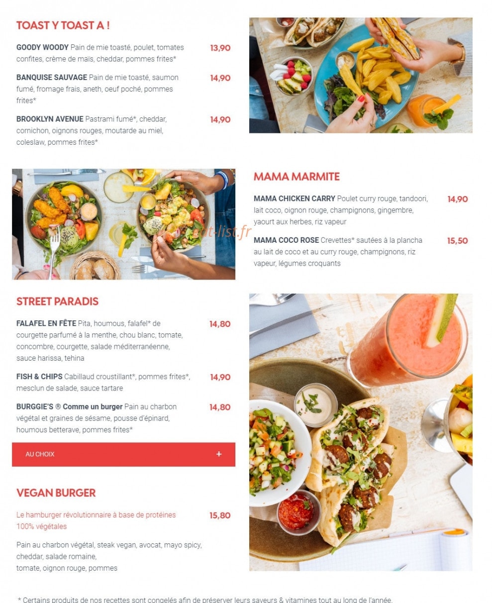 Carte Paradis Du Fruit Prix Le Paradis du Fruit à Paris 6 - menu et photos