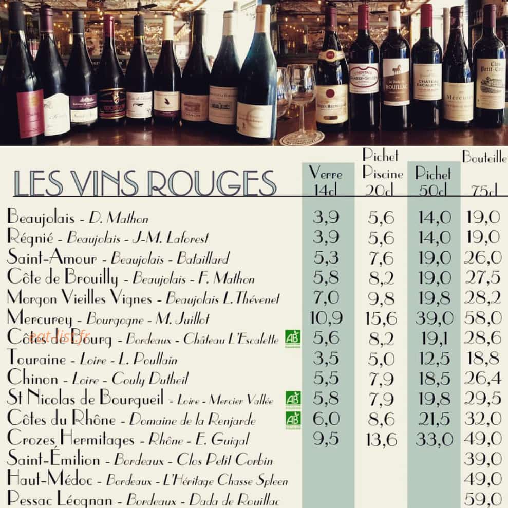Le pré — carte page 5