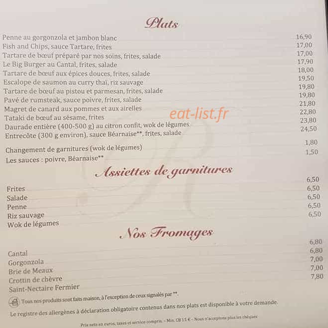 Le Rousseau — carte page 2