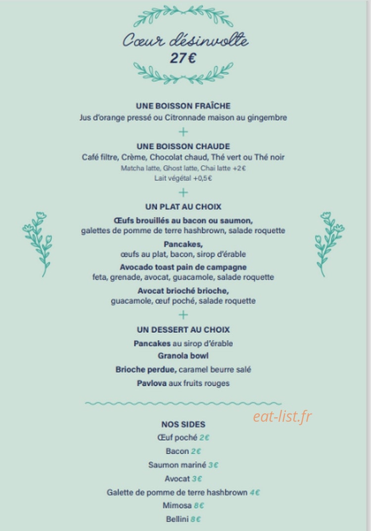 Les insouciants — carte page 4