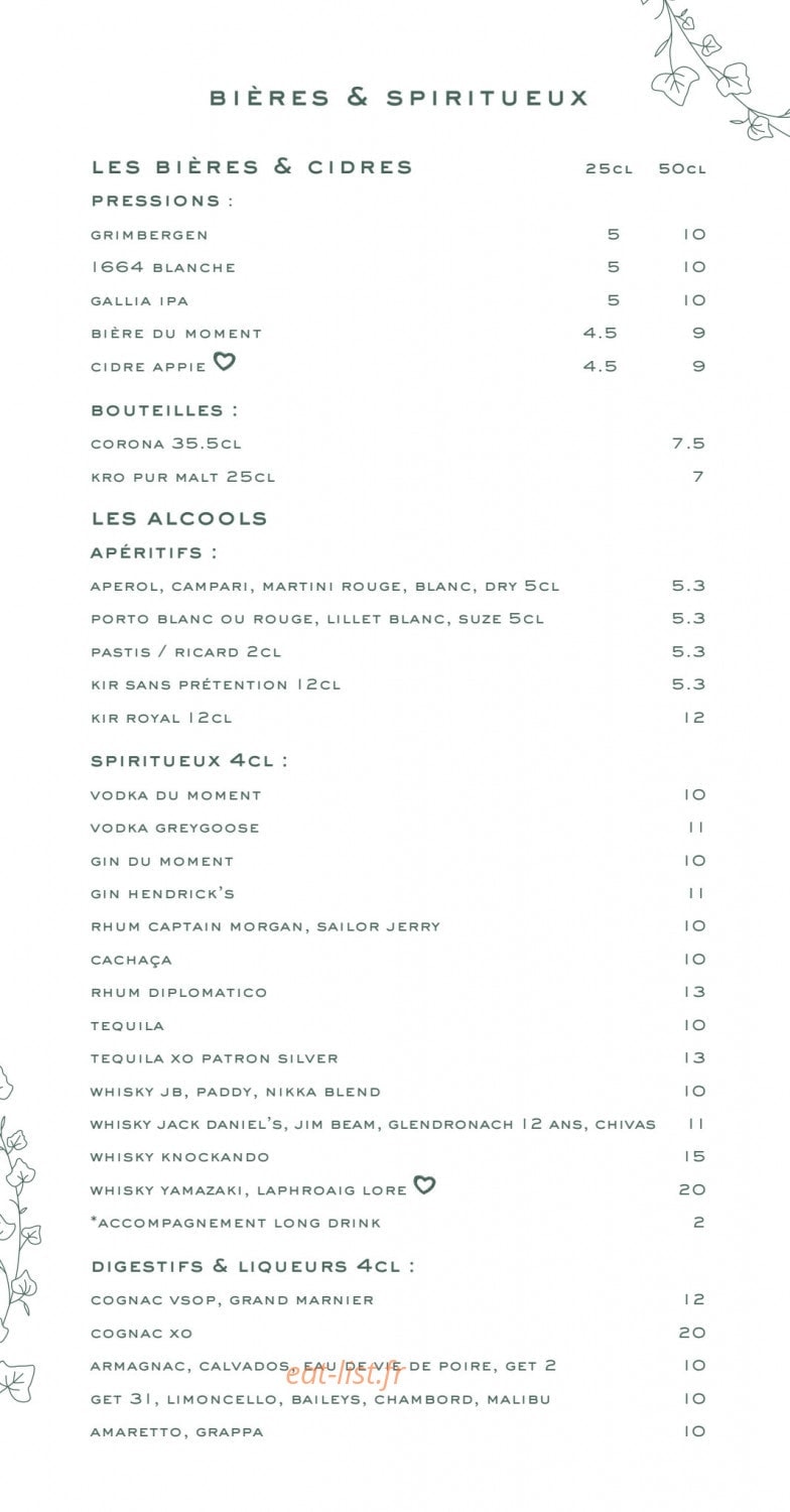 Maison Sauvage — carte page 10
