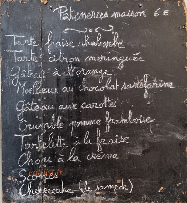 Mamie Gâteaux — carte page 2