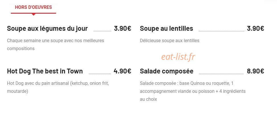 Nina's Bagel & Salade — carte page 5
