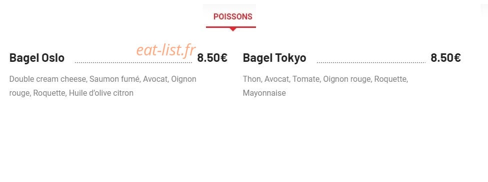 Nina's Bagel & Salade — carte page 4