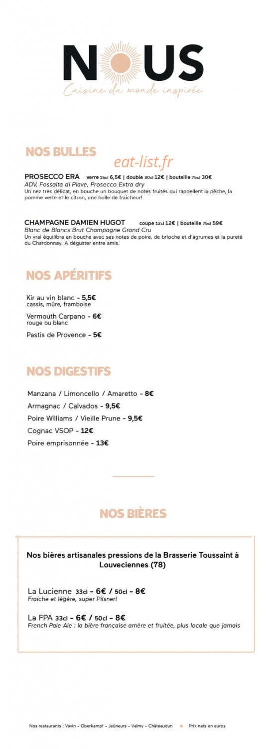 Nous — carte page 7