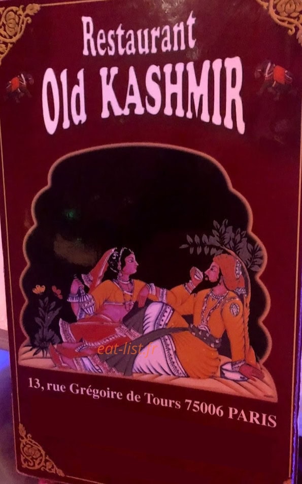 Old Kashmir — carte page 1