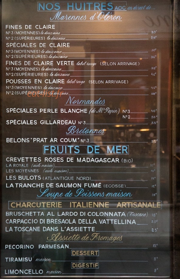 Opium La Cabane — carte page 1