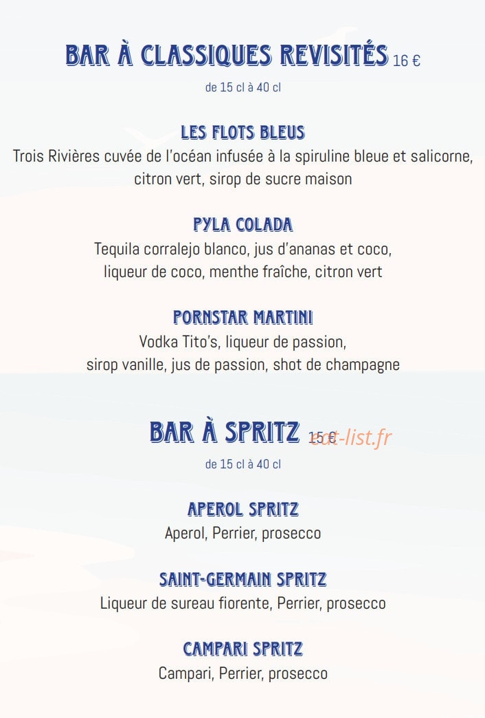 Paris Pyla — carte page 6