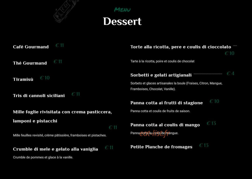 Pastamore — carte page 3
