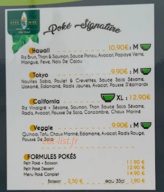Poké Hop — carte page 1