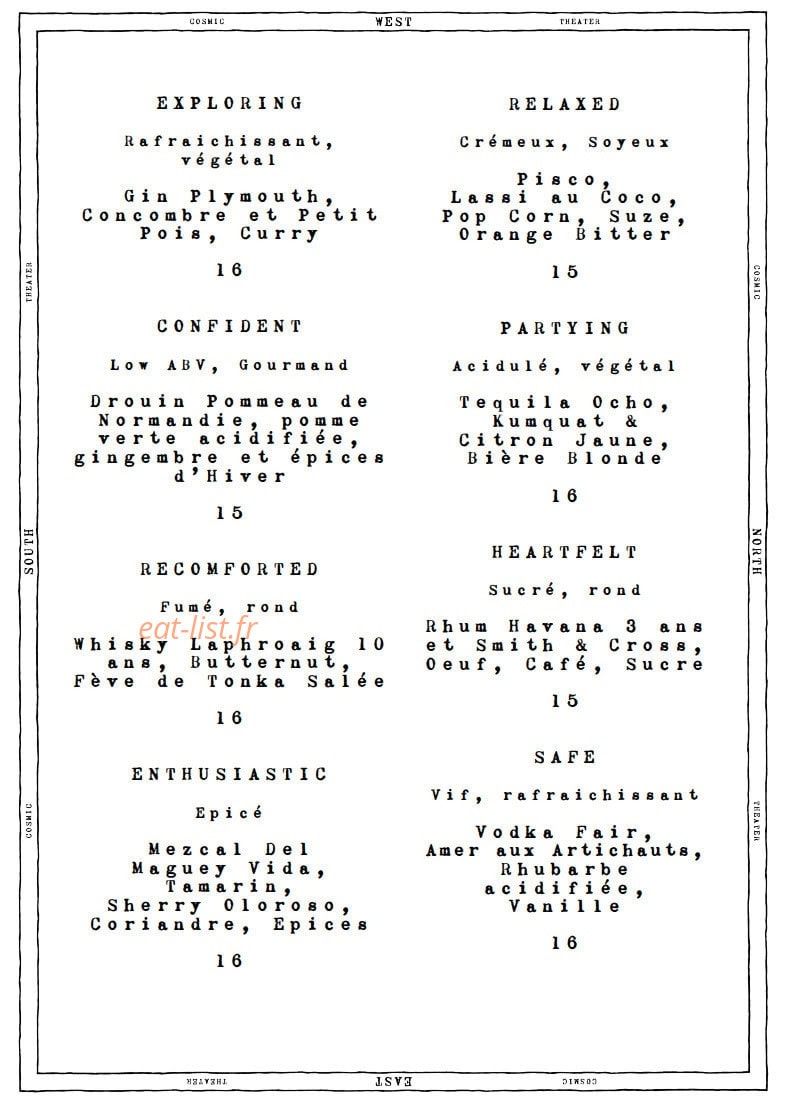 Prescription — carte page 3