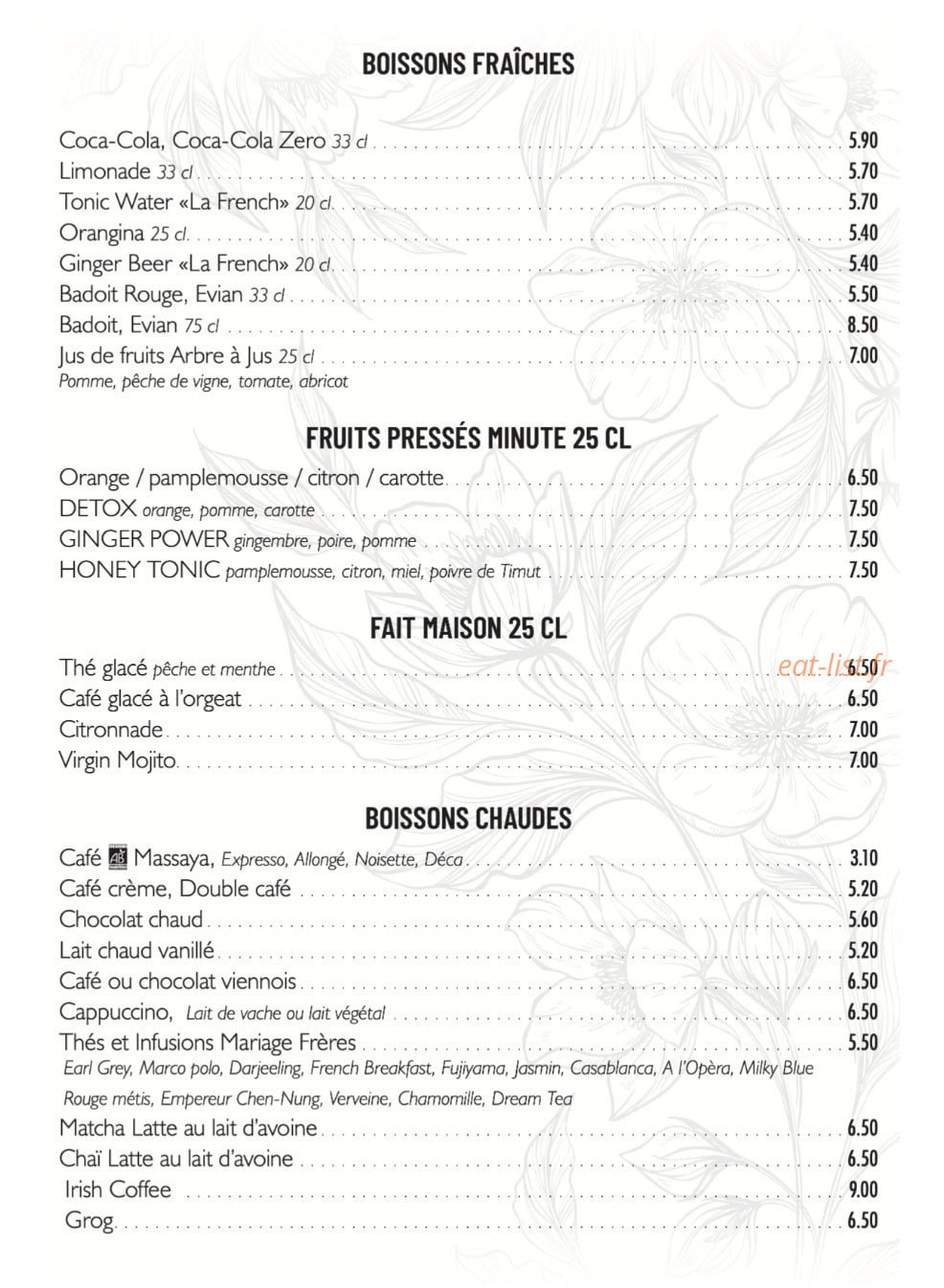 Quartier Vavin — carte page 7