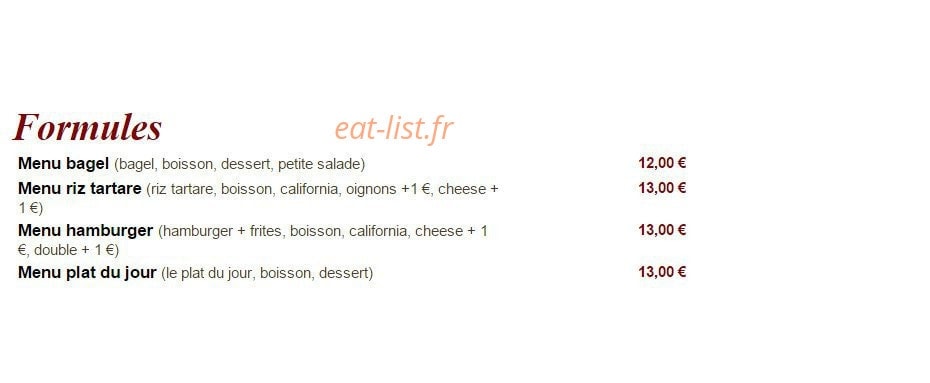 Resto Fleg — carte page 5