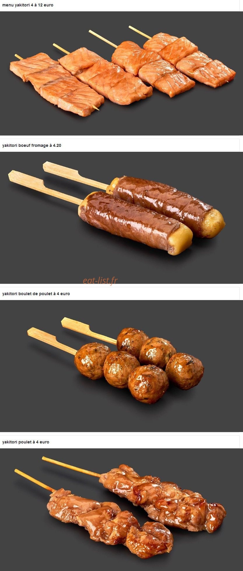 Sushi Fresh — carte page 6