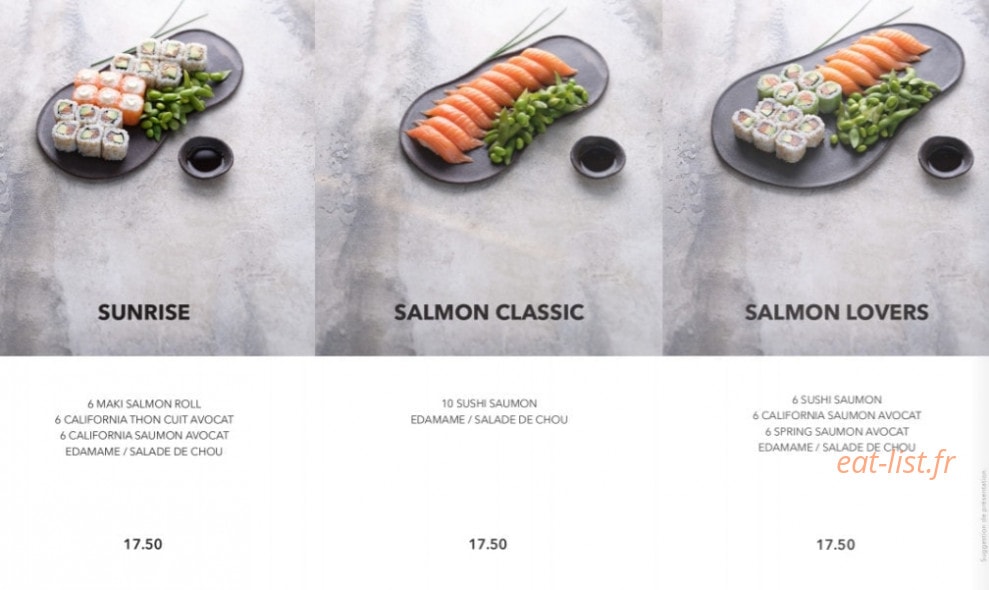 Sushi Shop — carte page 10
