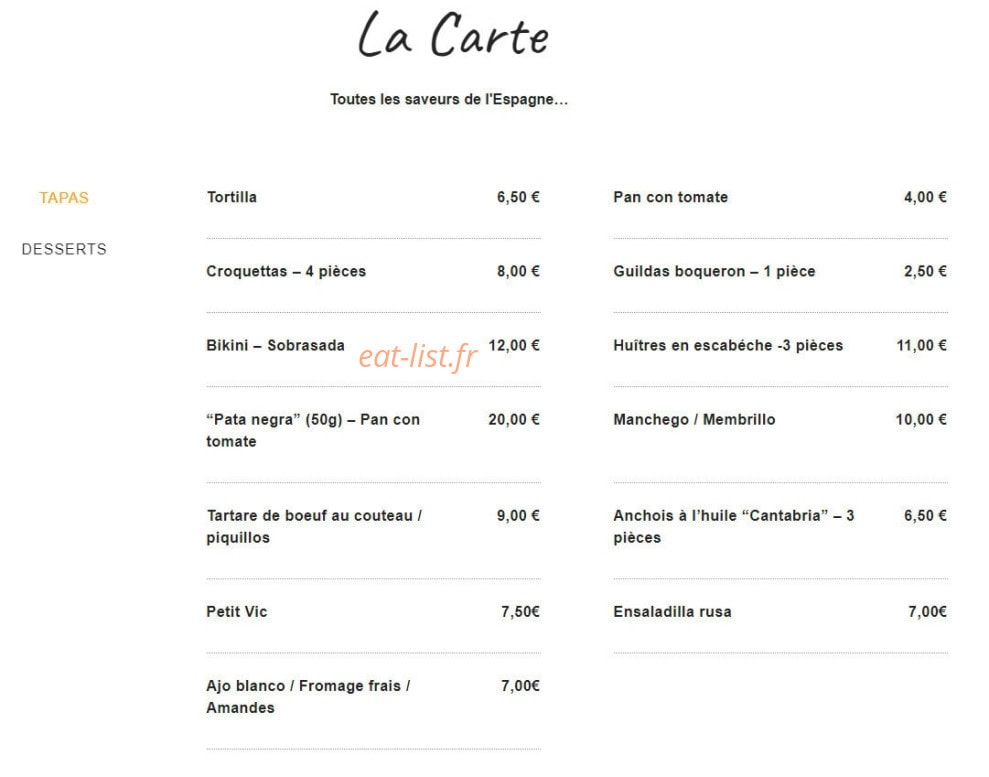 Tina — carte page 1