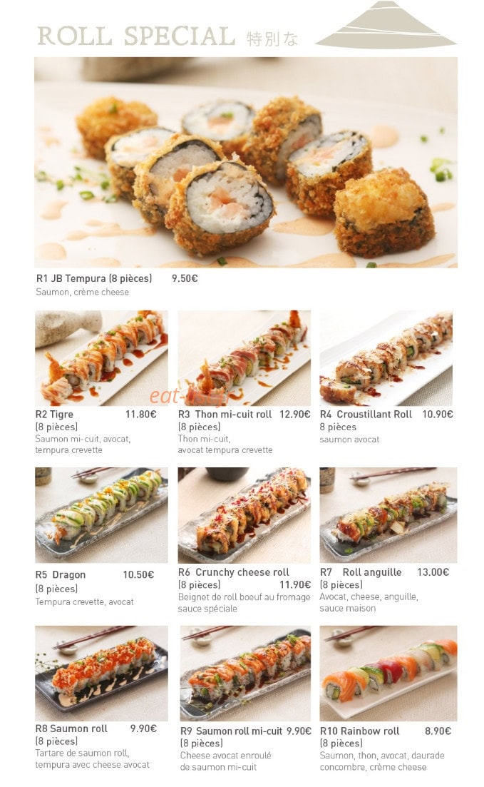 Tokyotori — carte page 3
