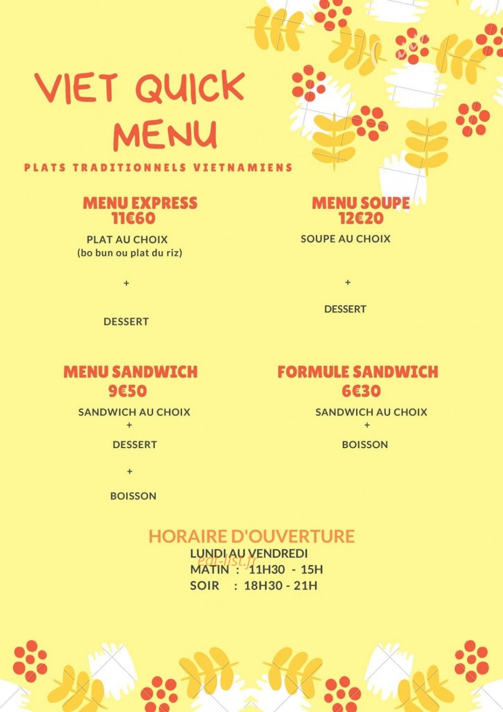 Viet quick — carte page 2