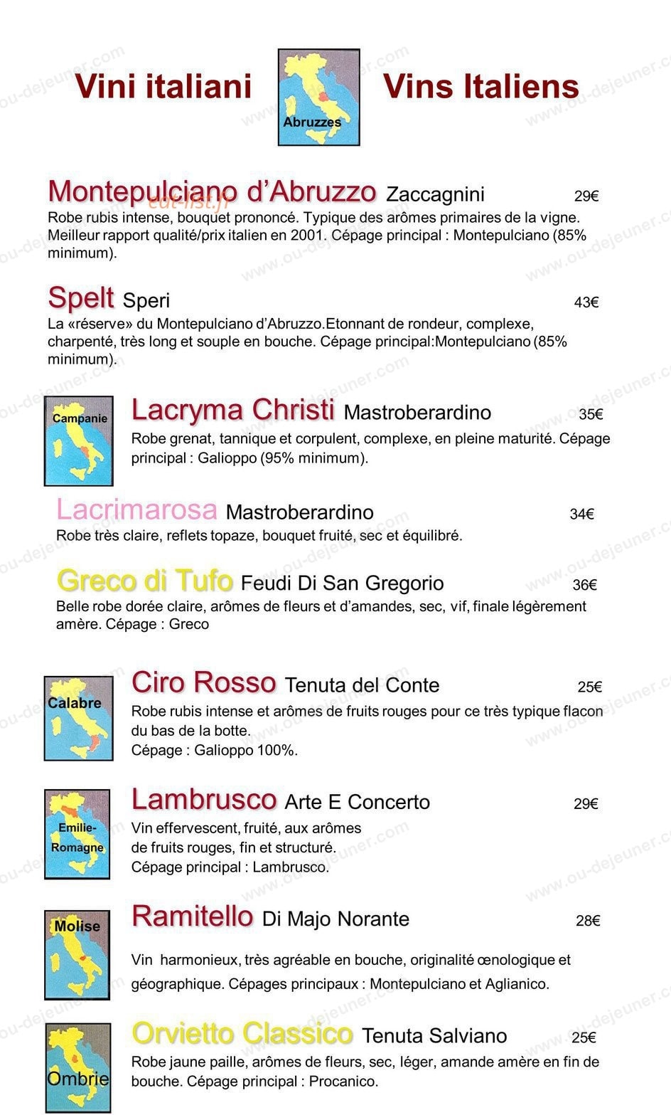 Villa Médici Da Napoli — carte page 27