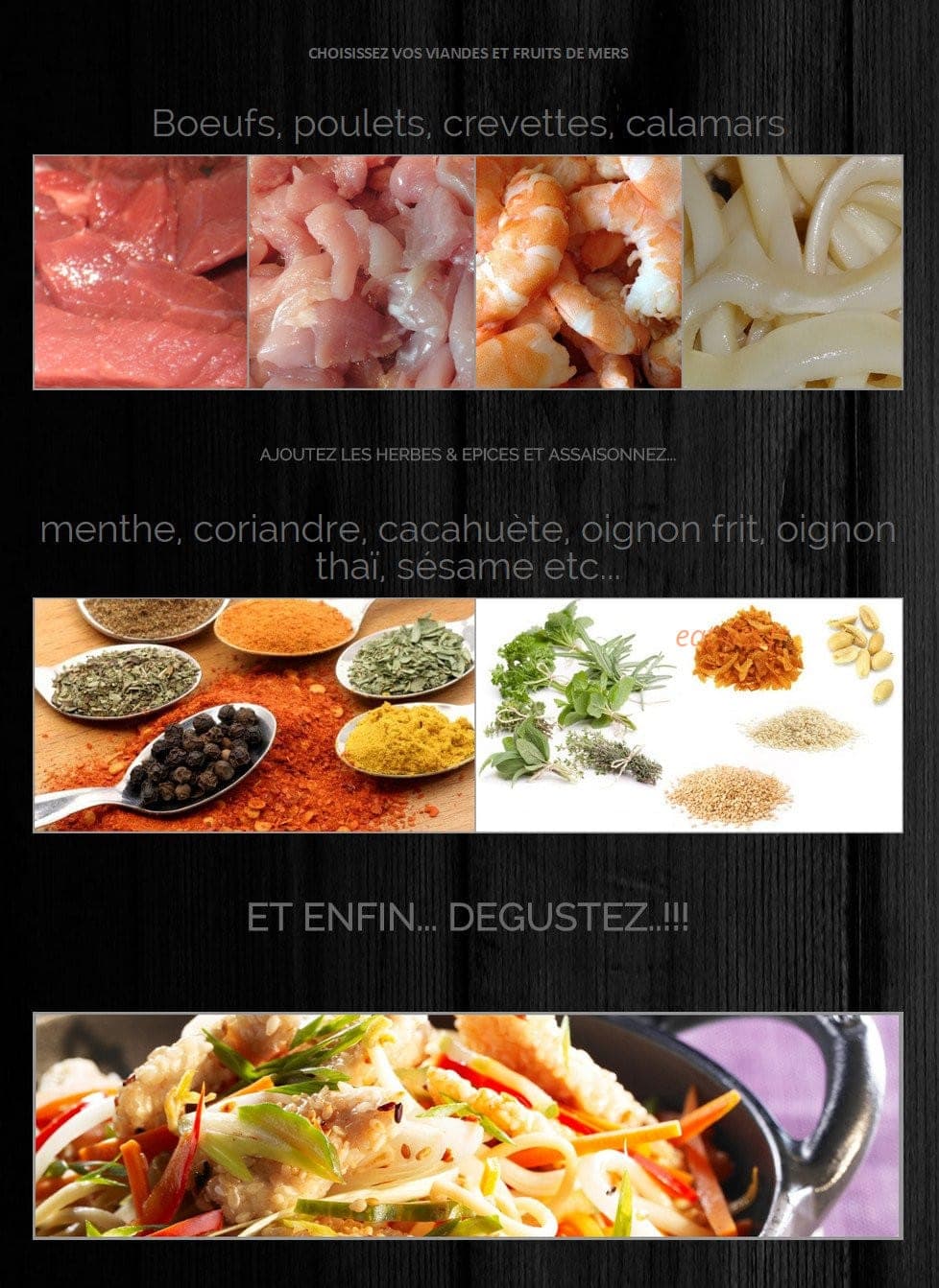 Wok Saint Germain — carte page 2