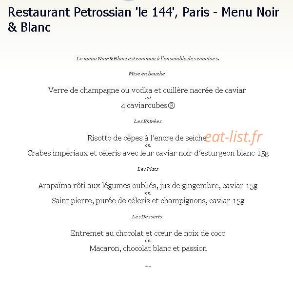 144 - Petrossian — carte page 6