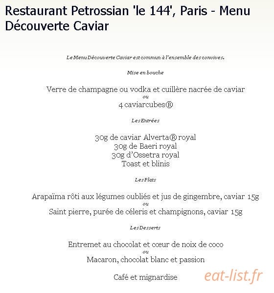 144 - Petrossian — carte page 4