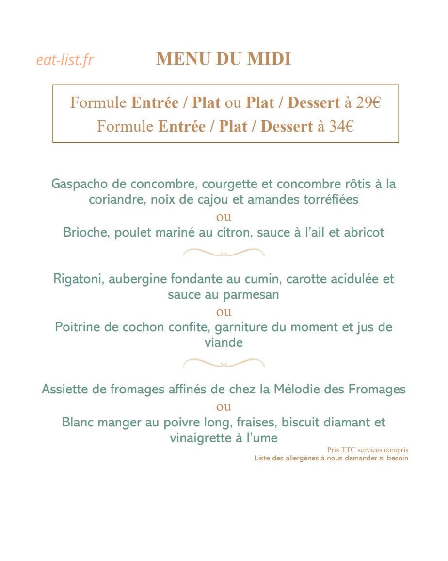 A Table ! — carte page 2