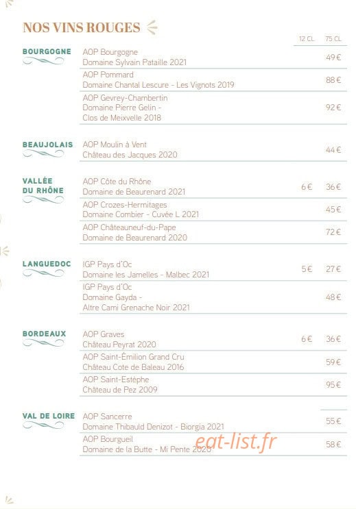 A Table ! — carte page 9