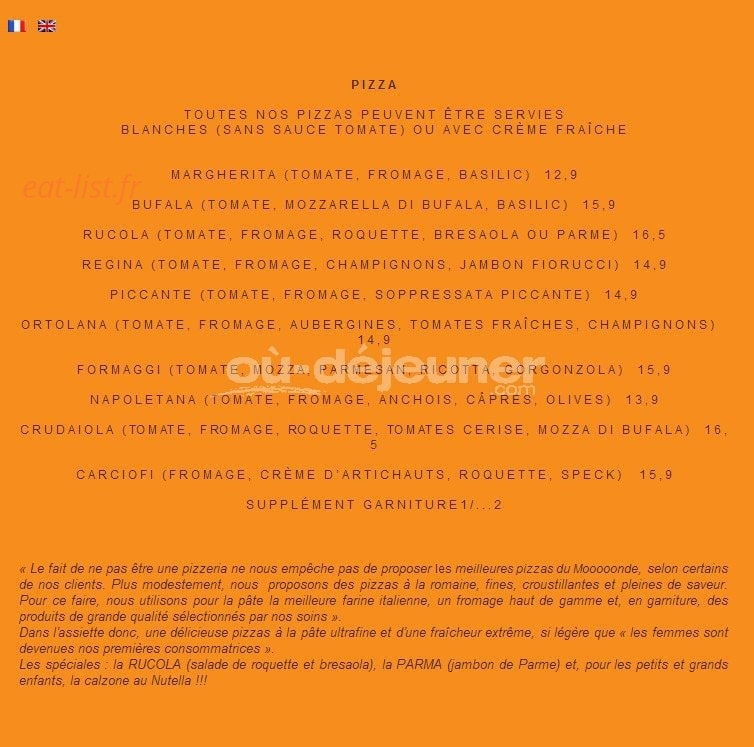 Al Dente — carte page 4