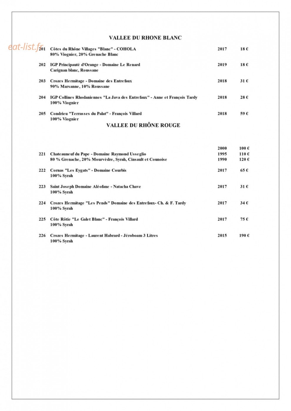 Arnaud Nicolas — carte page 8