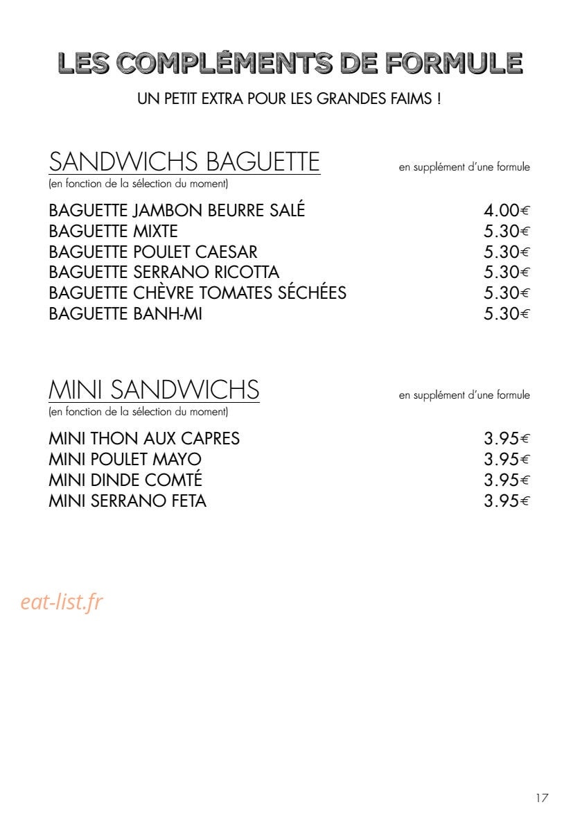 Bert's — carte page 10