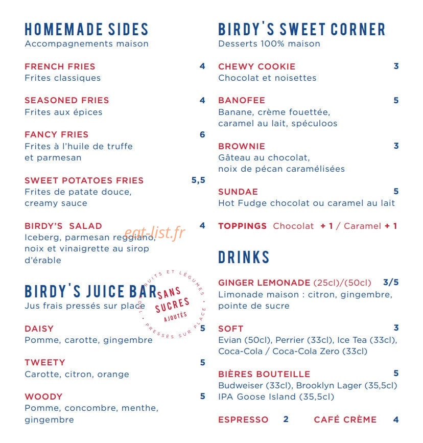 Birdy — carte page 5