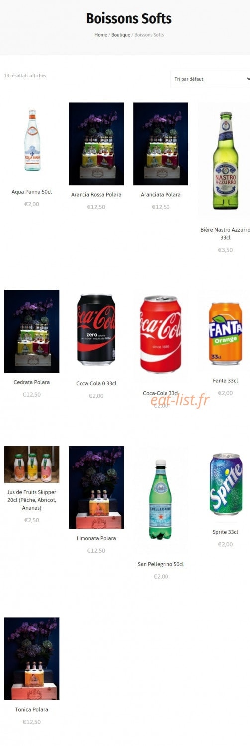 Chez Pippo — carte page 5