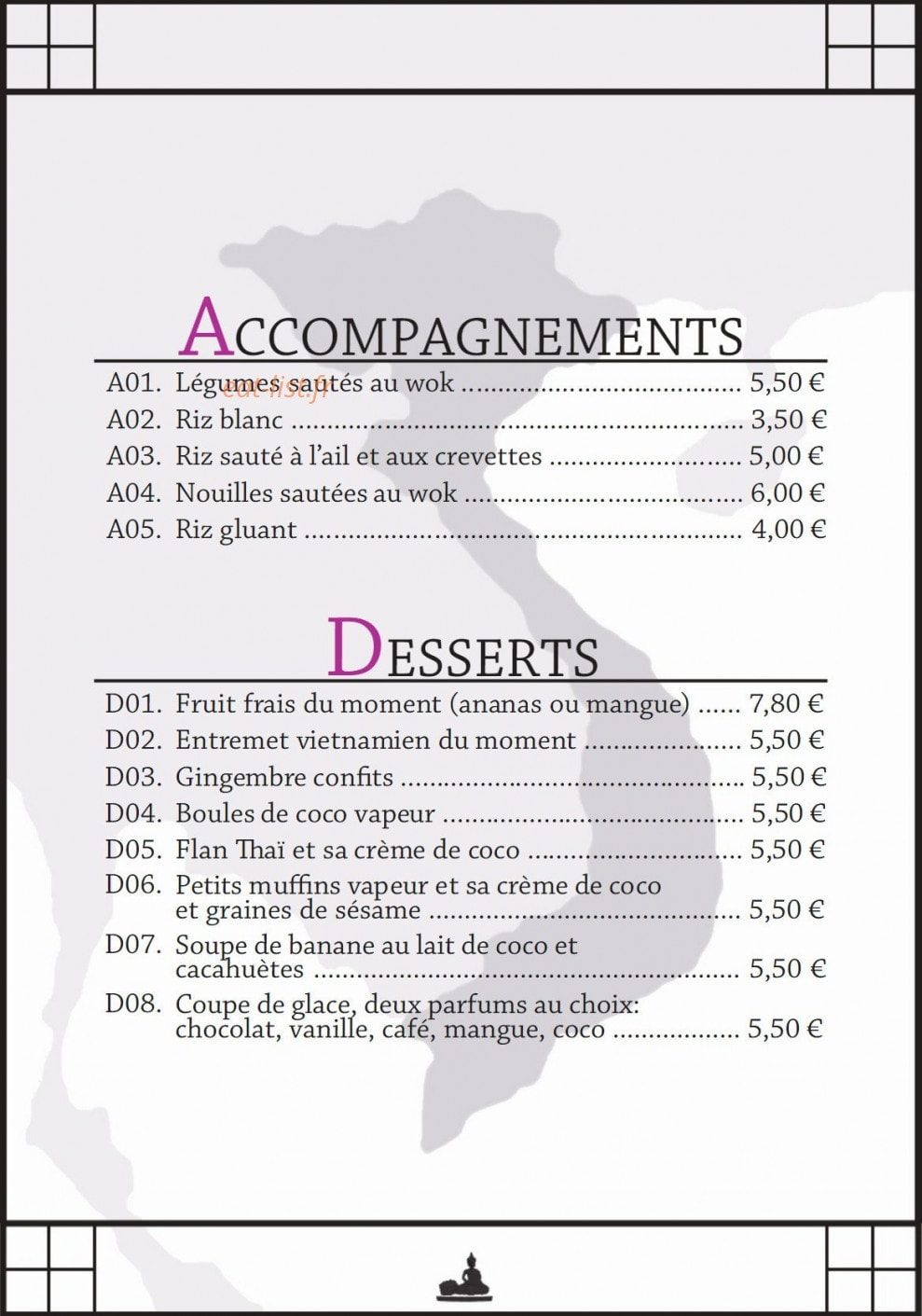 Côté Asie — carte page 4